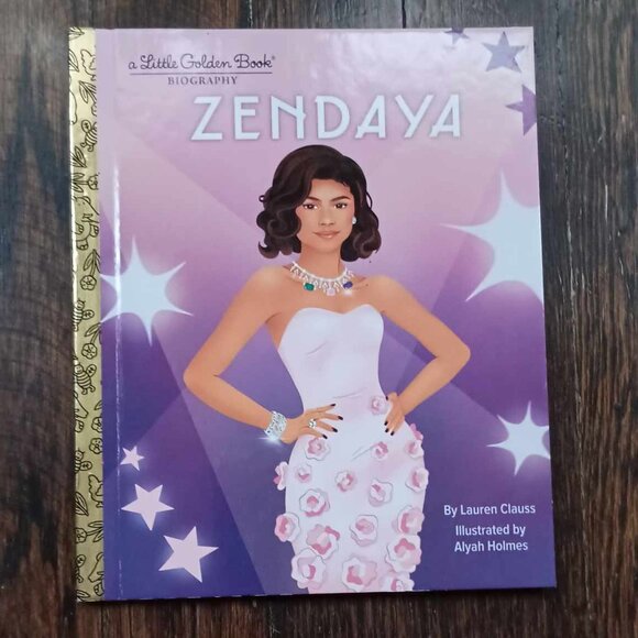 Zendaya: A Little Golden Book Biography Hardcover 2024 by Lauren Clauss - Picture 1 of 1